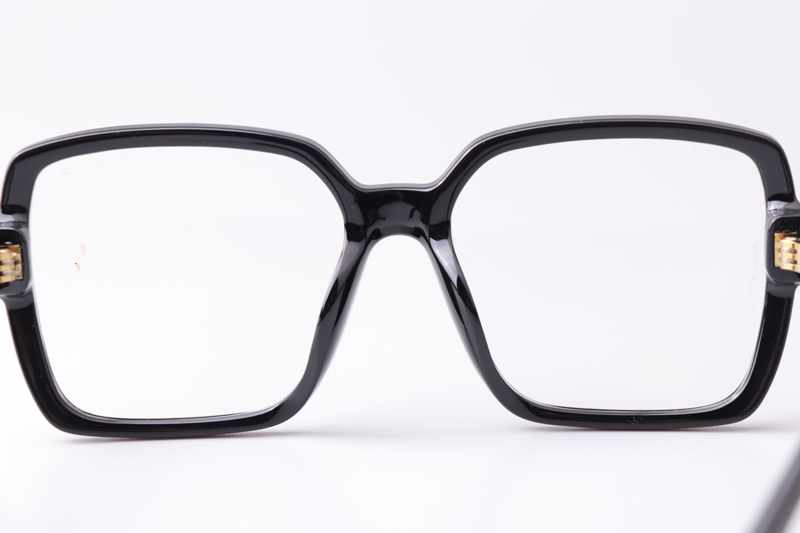 CH5408 Eyeglasses Black White