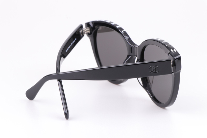 CH5414 Sunglasses Black Gray