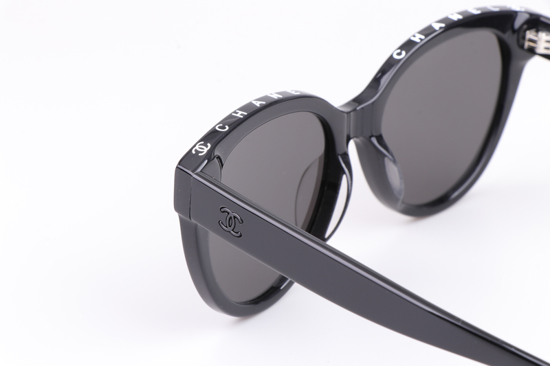 CH5414 Sunglasses Black Gray