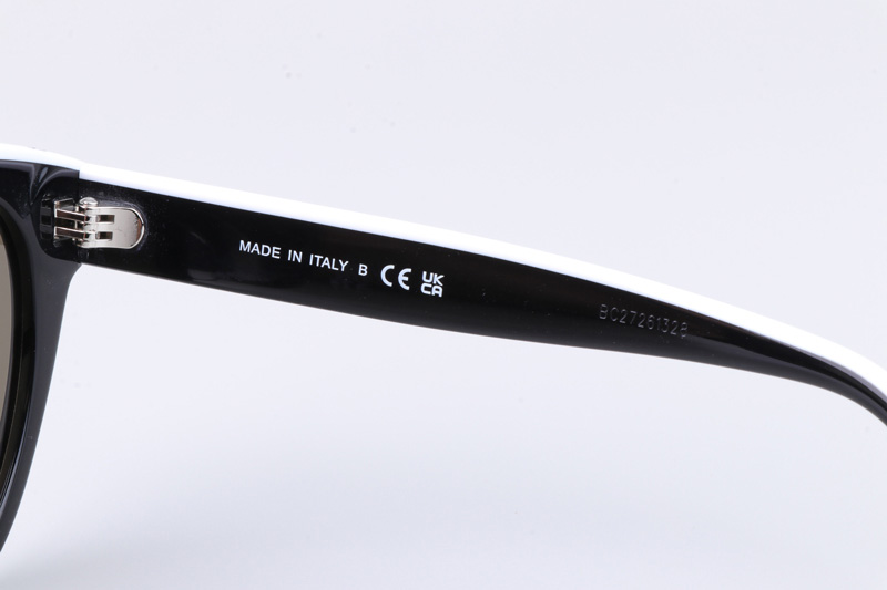 CH5414 Sunglasses Black White Gray