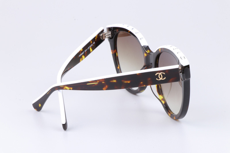 CH5414 Sunglasses Tortoise White Gradient Brown