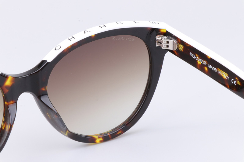 CH5414 Sunglasses Tortoise White Gradient Brown