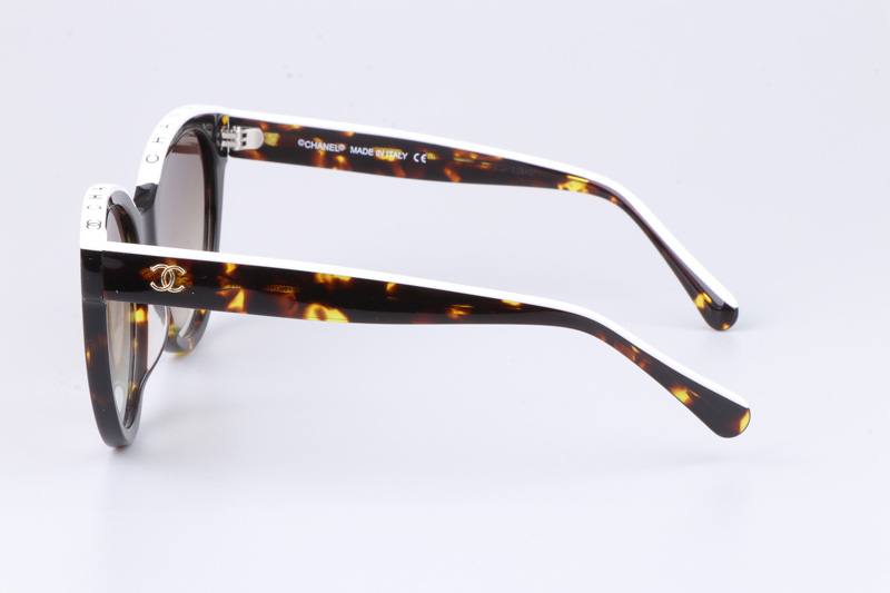 CH5414 Sunglasses Tortoise White Gradient Brown