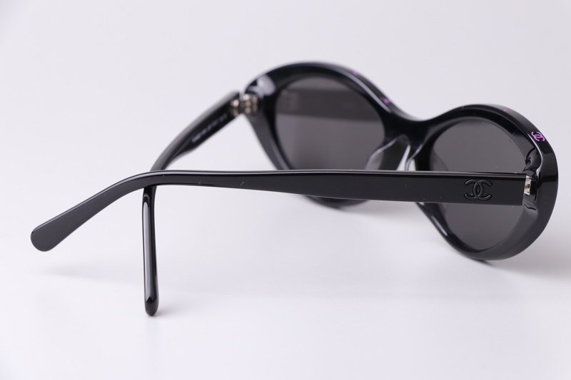 CH5416 Sunglasses Black Pink Gray