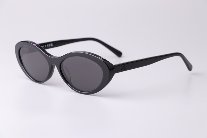 CH5416 Sunglasses Black Pink Gray