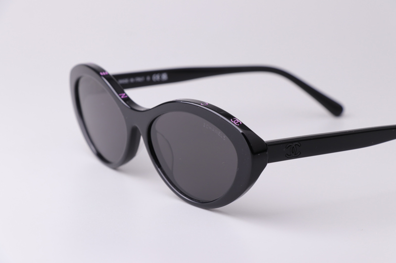 CH5416 Sunglasses Black Pink Gray