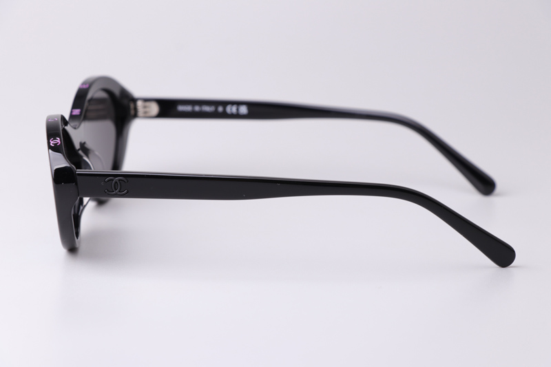 CH5416 Sunglasses Black Pink Gray