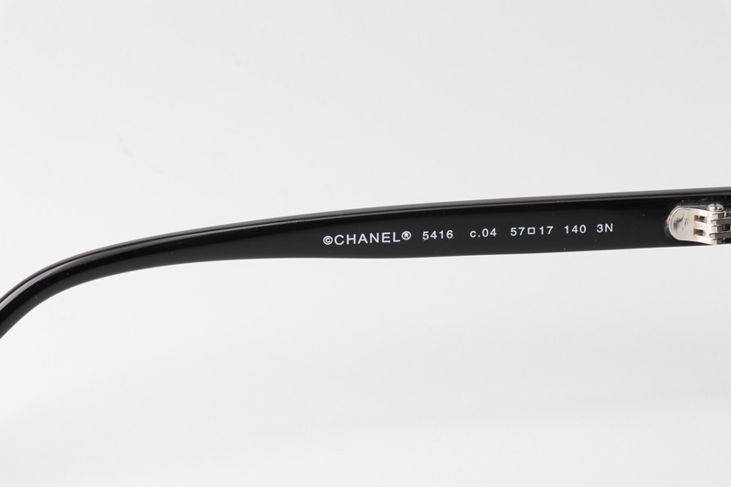 CH5416 Sunglasses Black White Gray