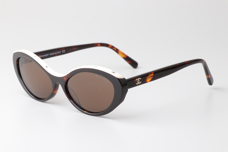CH5416 Sunglasses Tortoise White Brown