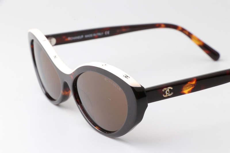 CH5416 Sunglasses Tortoise White Brown