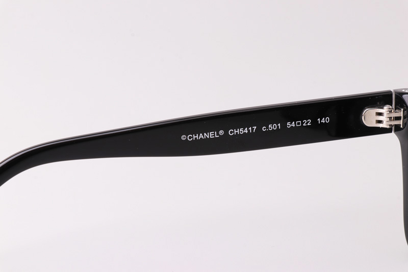 CH5417 Sunglasses Black Silver Gray