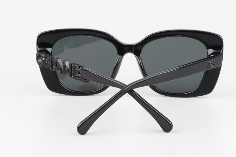 CH5422 Sunglasses Black Gray