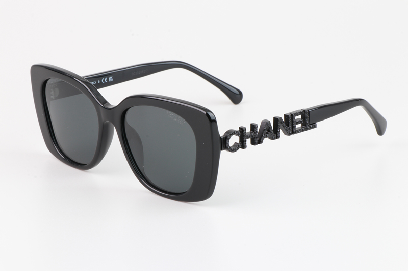 CH5422 Sunglasses Black Gray
