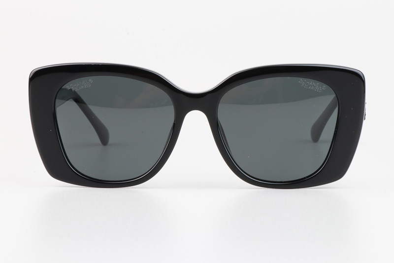 CH5422 Sunglasses Black Gray