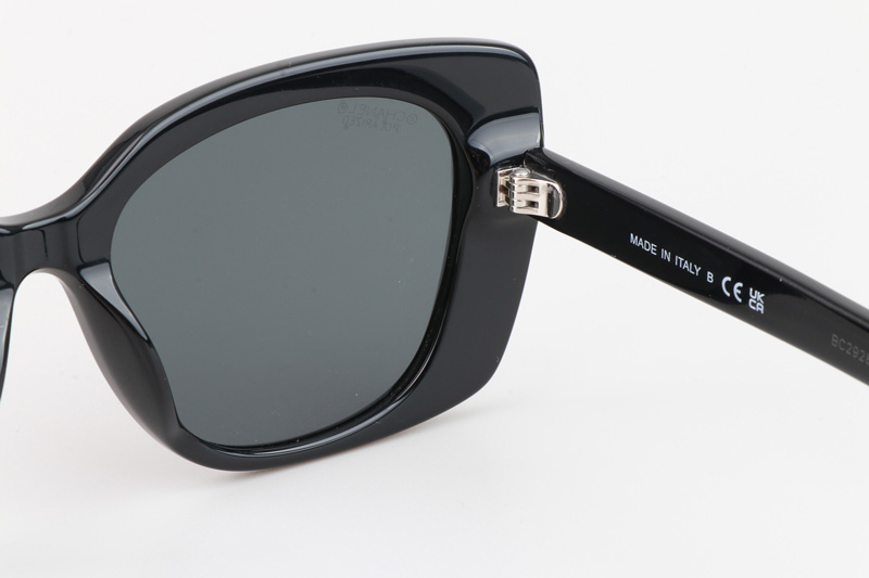 CH5422 Sunglasses Black White Gray