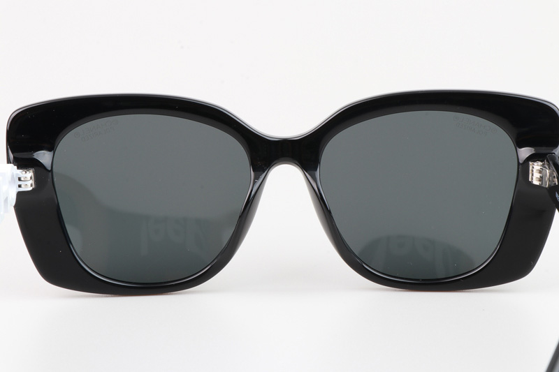 CH5422 Sunglasses Black White Gray