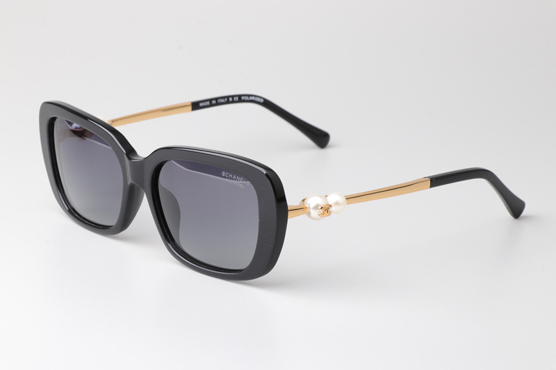 CH5427H Sunglasses Black Gold Gray