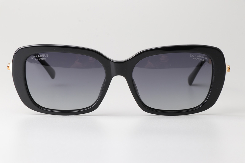 CH5427H Sunglasses Black Gold Gray