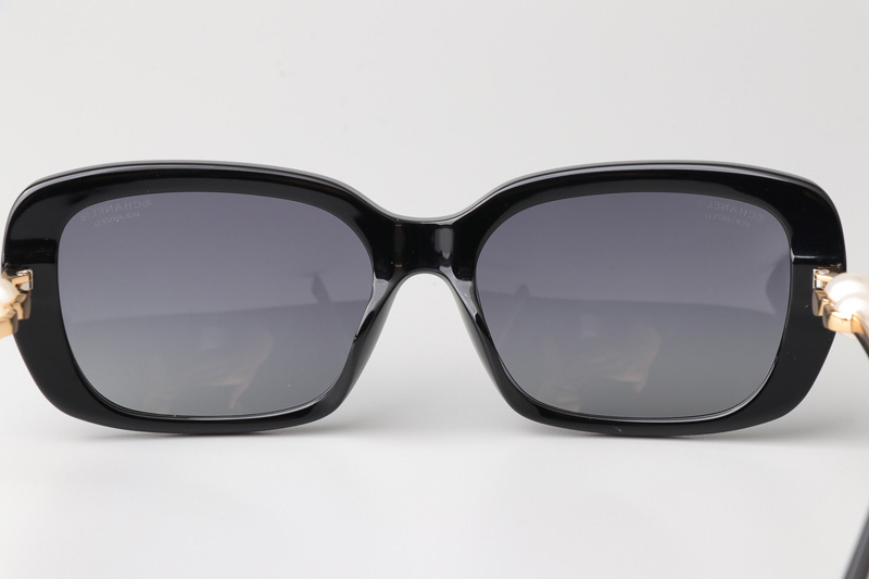 CH5427H Sunglasses Black Gold Gray