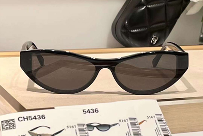CH5436 Sunglasses Black Gray