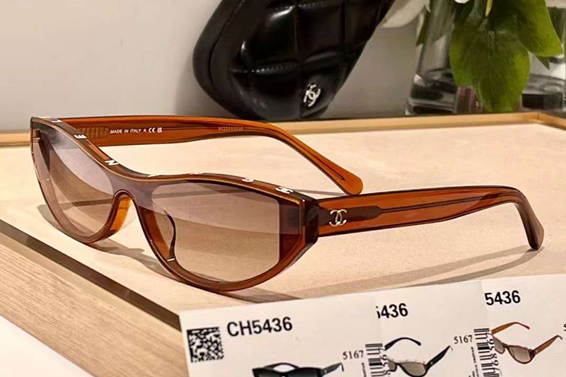 CH5436 Sunglasses Brown Gradient Brown