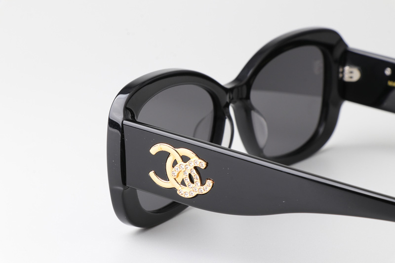 CH5468B Sunglasses Black Gray