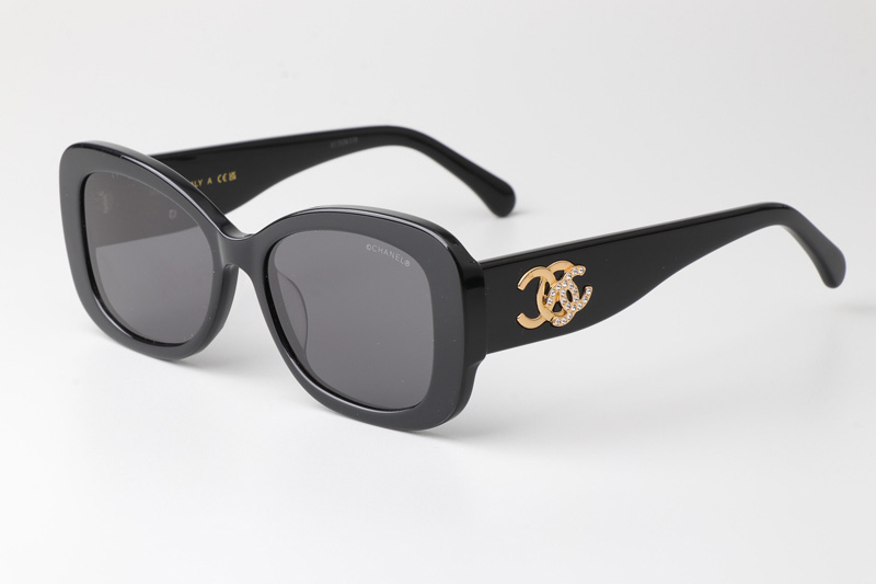 CH5468B Sunglasses Black Gray