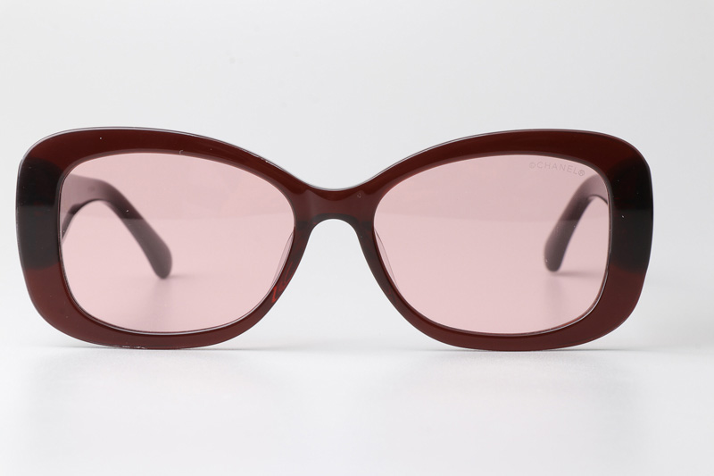 CH5468B Sunglasses Brown Pink