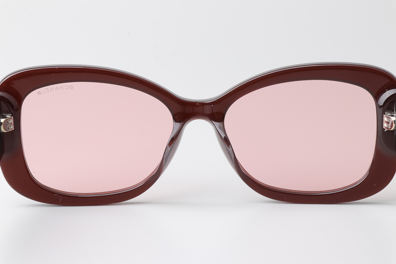 CH5468B Sunglasses Brown Pink