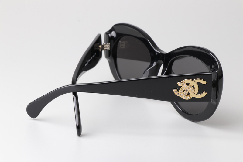 CH5469 Sunglasses Black Gray