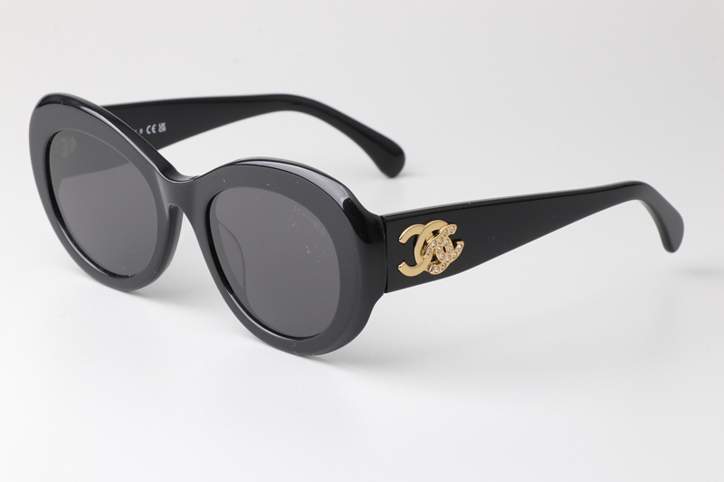 CH5469 Sunglasses Black Gray