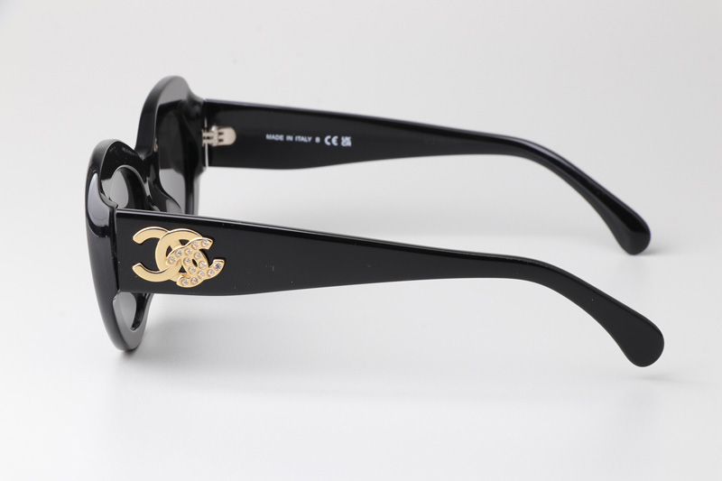 CH5469 Sunglasses Black Gray