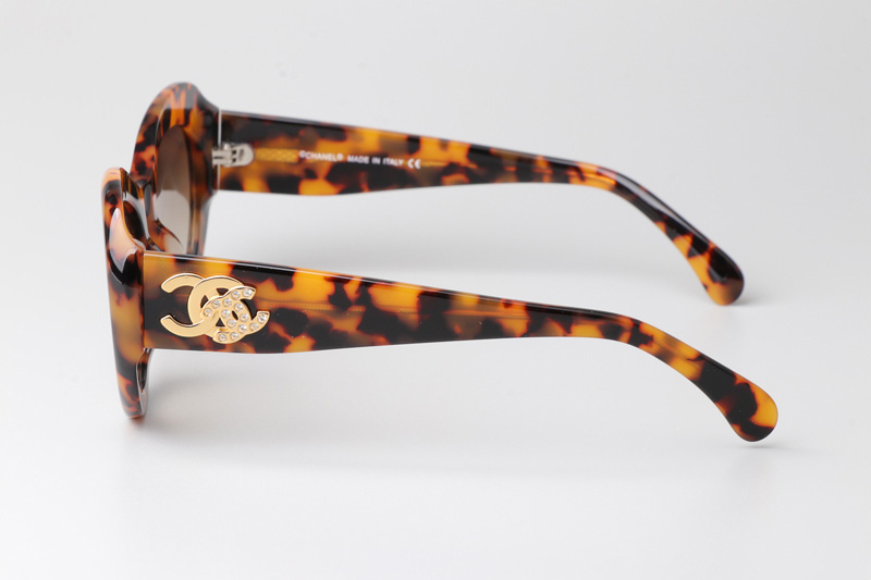 CH5469 Sunglasses Tortoise Gradient Brown