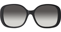 CH5470Q Sunglasses Black Gold Gradient Gray