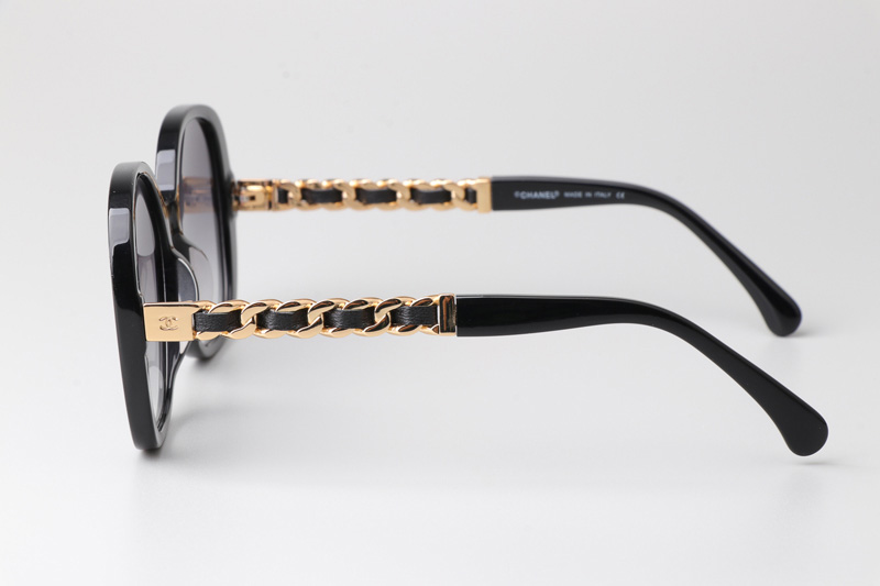 CH5470Q Sunglasses Black Gold Gradient Gray