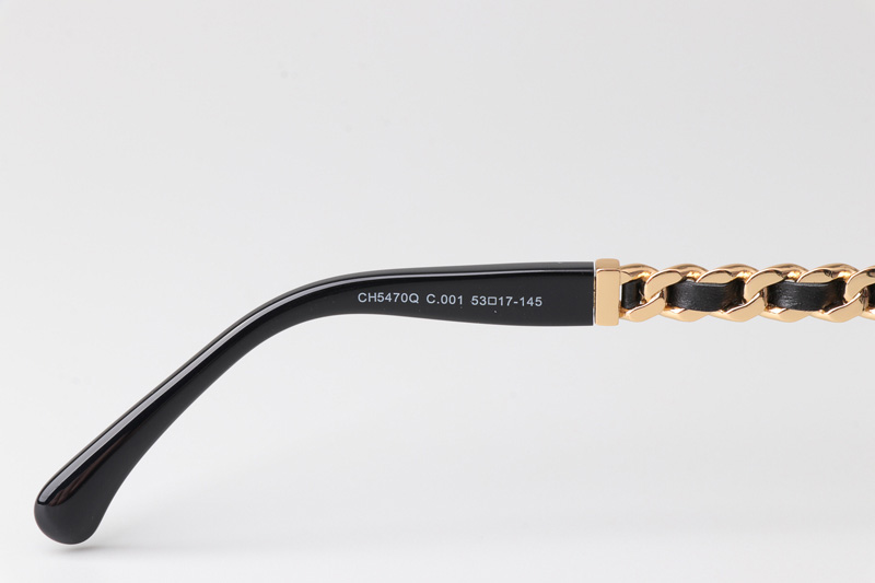 CH5470Q Sunglasses Black Gold Gradient Gray