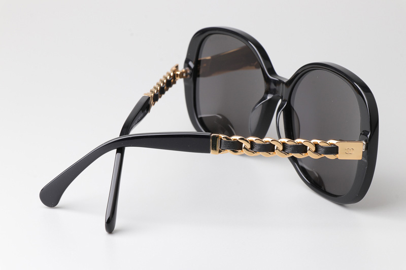 CH5470Q Sunglasses Black Gold Gray