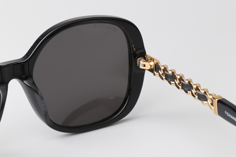 CH5470Q Sunglasses Black Gold Gray