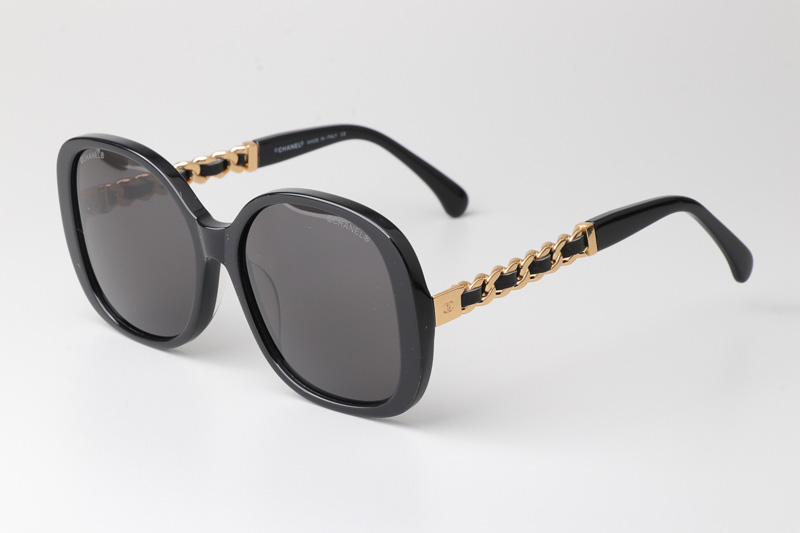 CH5470Q Sunglasses Black Gold Gray