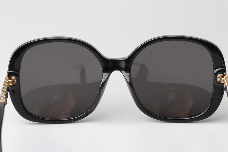 CH5470Q Sunglasses Black Gold Gray