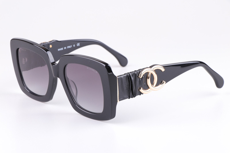 CH5474Q Sunglasses Black Gradient Gray