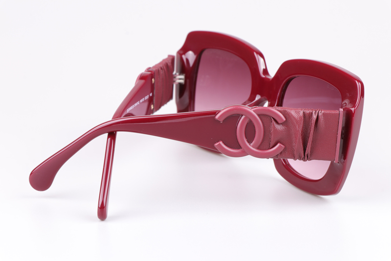 CH5474Q Sunglasses Red Gradient Pink
