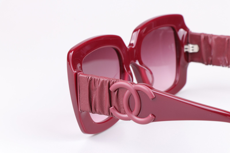 CH5474Q Sunglasses Red Gradient Pink