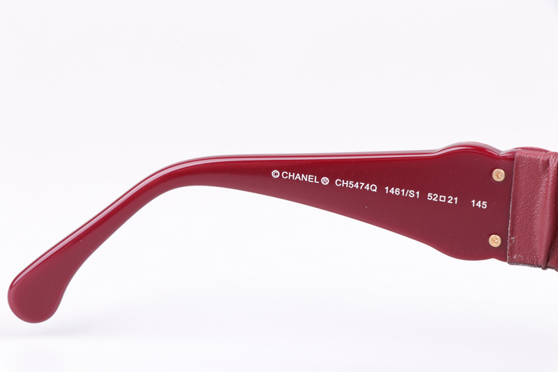 CH5474Q Sunglasses Red Gradient Pink