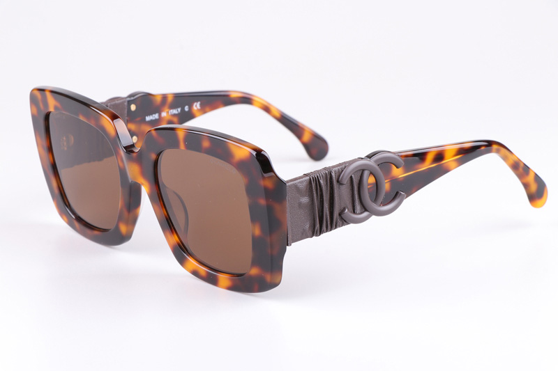 CH5474Q Sunglasses Tortoise Brown