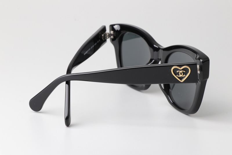 CH5478 Sunglasses Black Gray