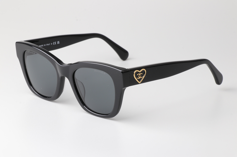 CH5478 Sunglasses Black Gray