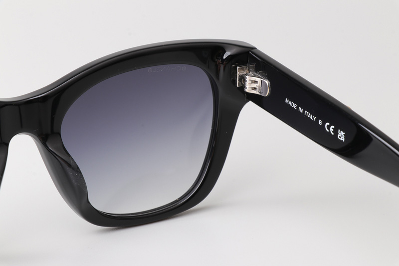 CH5478 Sunglasses Pearl Black Gradient Gray