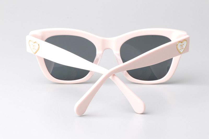 CH5478 Sunglasses Pink Gray