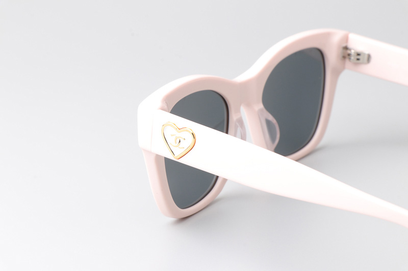 CH5478 Sunglasses Pink Gray